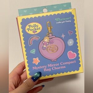 Polly Pocket Mirror Compact Bag Charm